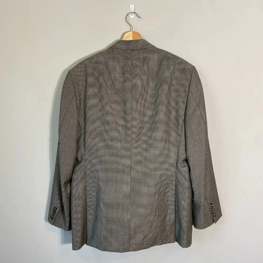 Versace Collection Men's US 42R EUR 52 Wool Sport Coat Dinner Jacket Blazer Tan